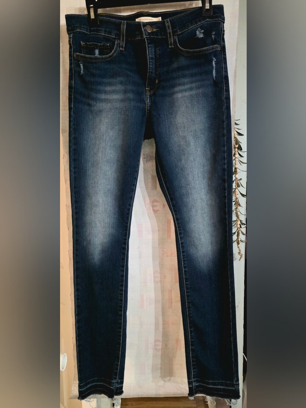 Levis Dark Blue Women's Slim Jeans